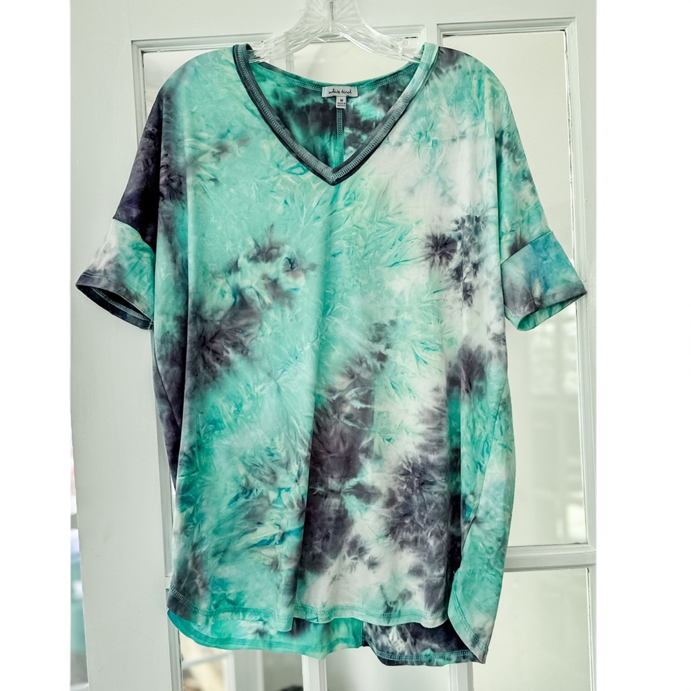 EUC White Birch Tie Dye Shirt - Size M